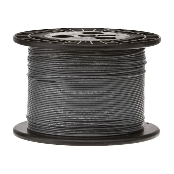 12 AWG Gauge SXL Automotive Stranded Hook Up Wire, 1000 ft Length, Gray, 0.161" Diameter, 60 Volts